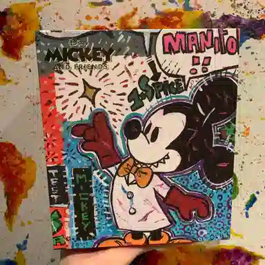 POP MART x Disney Mickey Science Experiment Collectible 17cm