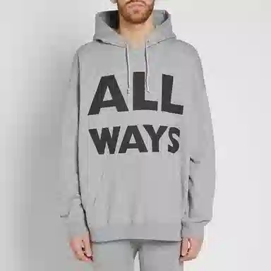 Valentino All Ways Hoodie Grey