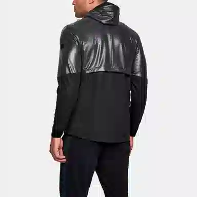 Under Armour Hybrid Windbreaker Jacket Black