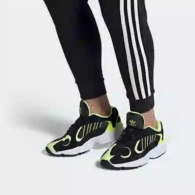 adidas Yung-1 Black Yellow