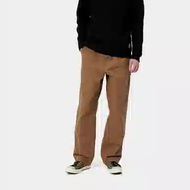 Carhartt WIP Double Knee Pant Brown