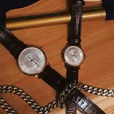 TISSOT 40mm T1224073603100+T1222073603100