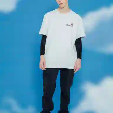 Champion x super mario bros logoT