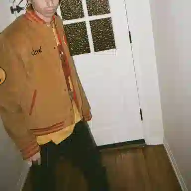 Drew House Ox Corduroy Varsity Jacket Dijon