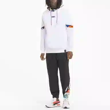 Puma Intl Hoodie White