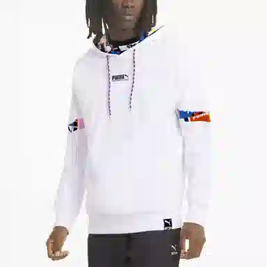 Puma Intl Hoodie White