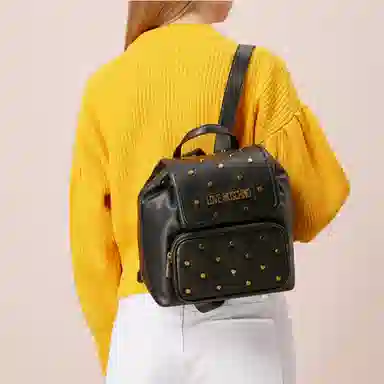 Moschino Backpack Black