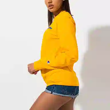 Champion Knit T-shirt Yellow