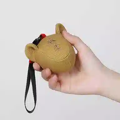 问童子 问童子玩偶 熊首挂偶 秋乏 玩偶 毛绒挂件