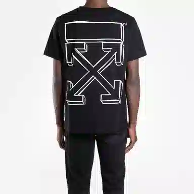 OFF-WHITE 3D Arrows T-Shirt Black