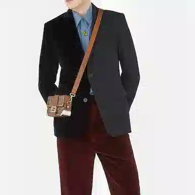 Fendi Baguette Trunk Brown