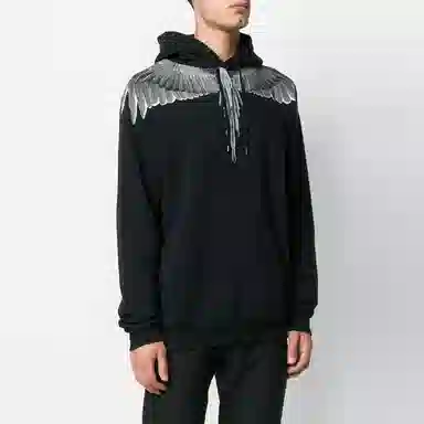 Marcelo Burlon Hoodie Black