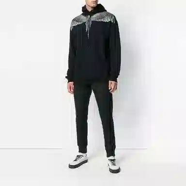 Marcelo Burlon Hoodie Black