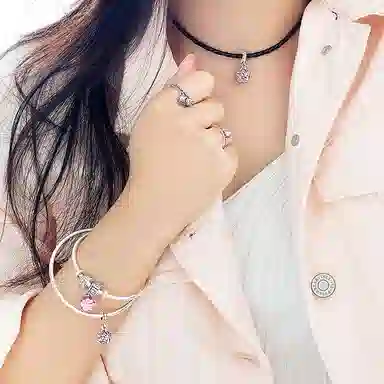 Pandora Peach Blossom Series Charm