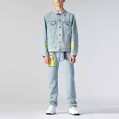 Levis x Pokémon Pikachu Embroidered Denim Jacket
