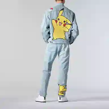 Levis x Pokémon Pikachu Embroidered Denim Jacket