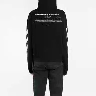 OFF-WHITE Hoodie Black