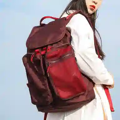 Converse Rucksack Black Currant Red