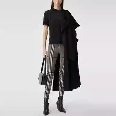 Burberry Cotton Logo T-Shirt Black