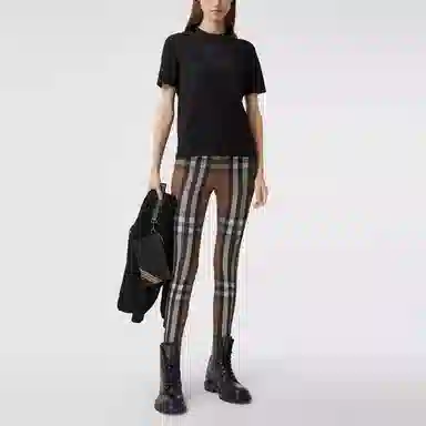 Burberry Cotton Logo T-Shirt Black