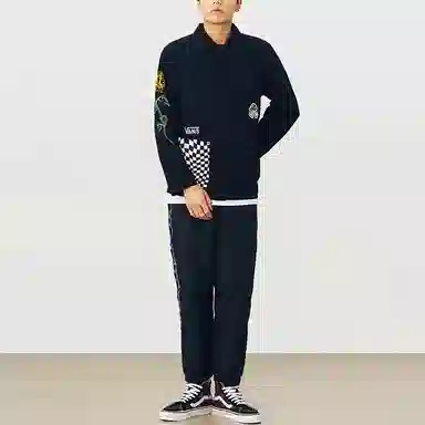 Vans Checkerboard Work Jacket Black