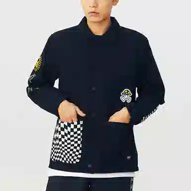 Vans Checkerboard Work Jacket Black