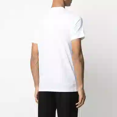 AMIPARIS De Coeur Embroidered Tee White