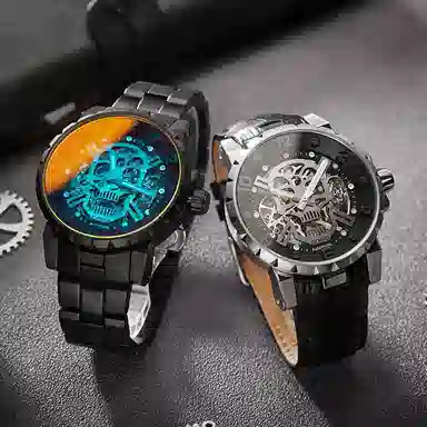 ANGIE PRESENT WATCH SKULL ST713625M