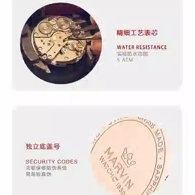 MARVIN 41mm M025.53.23.74.1