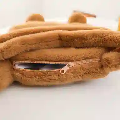 公主恋人 一鹿平安挎包可爱森系小鹿斜挎包毛绒 填充饱满 玩偶周边