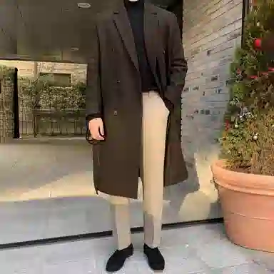 SHANTREE Long Sleeve Coat