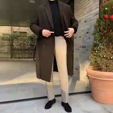 SHANTREE Long Sleeve Coat