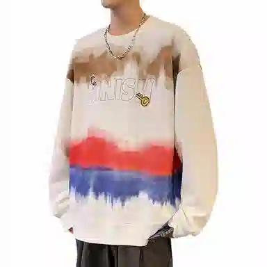 极限涡轮 美式字母厚款通勤百搭时尚卫衣 男女同款