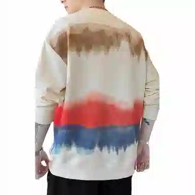 极限涡轮 美式字母厚款通勤百搭时尚卫衣 男女同款