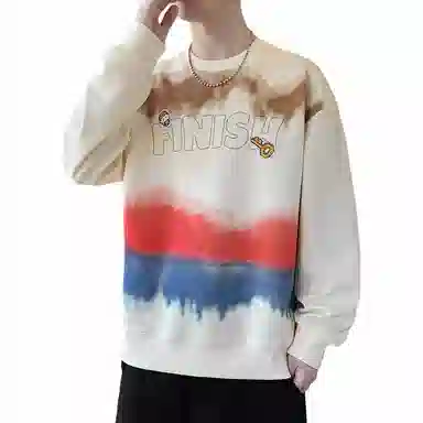 极限涡轮 美式字母厚款通勤百搭时尚卫衣 男女同款