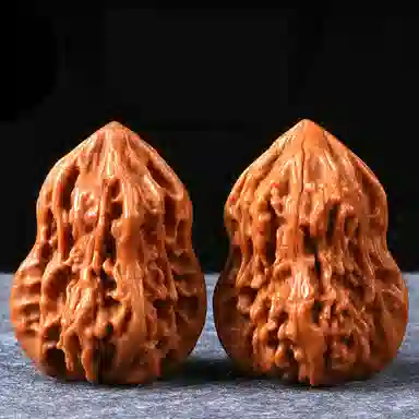 宝臻荟 好事花生 新中式 国潮复古小众野生高抛包浆 文玩核桃 把件 男女同款情侣款