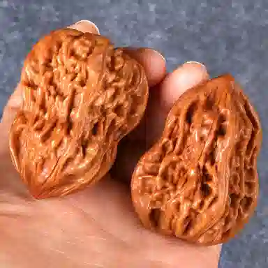 宝臻荟 好事花生 新中式 国潮复古小众野生高抛包浆 文玩核桃 把件 男女同款情侣款