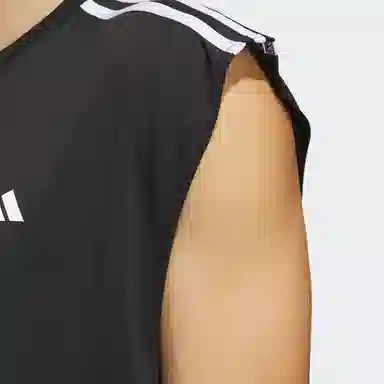 adidas All-world Sleeveless Tank Tee Logo