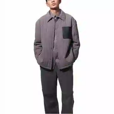 H&M SS25 Loose Fit Casual Pants Dark Grey