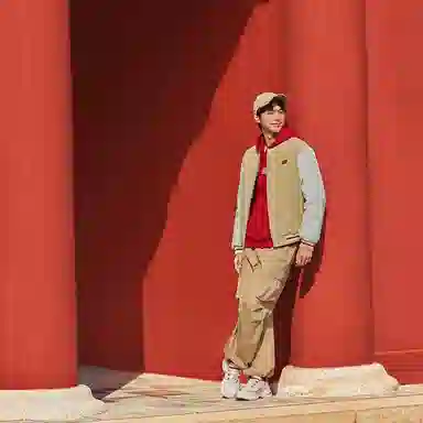 Skechers 2025 New Year Series Bomber Jacket Beige