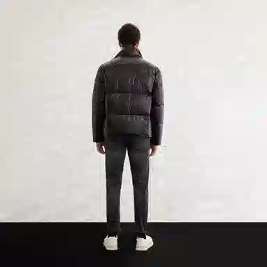 Mangano FW24 Logo Sleeve Down Jacket