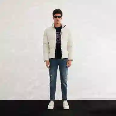 Mangano FW24 Logo Sleeve Down Jacket