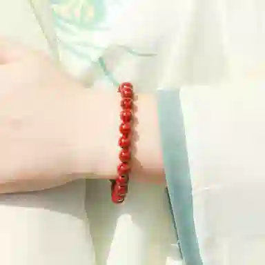 宋太太 转运新中式民族风复古气质国潮百搭 朱砂 玉石手串 女款