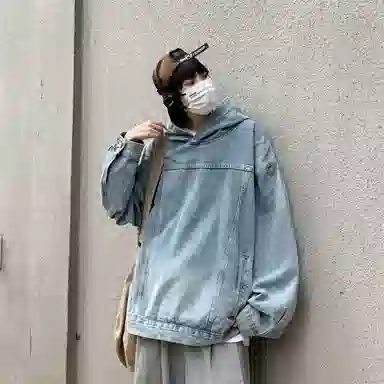 M-MAICCO Denim Sweatshirt