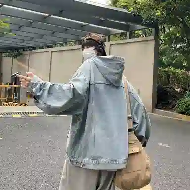 M-MAICCO Denim Sweatshirt