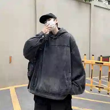 M-MAICCO Denim Sweatshirt