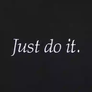 Nike Just Do It Crew Fleece Black