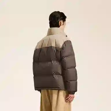 速写 立领宽松舒适羽绒服 男款