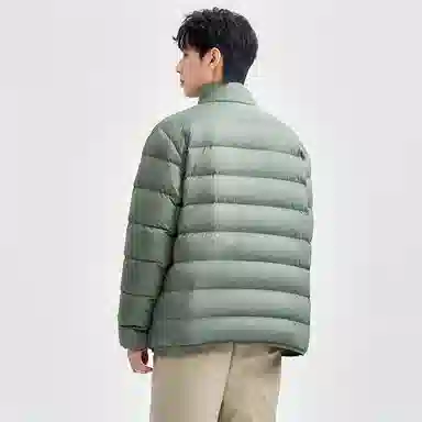 佐丹奴 立领纯色舒适羽绒服 男款