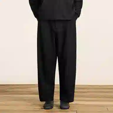 速写 宽松直筒纯色百搭休闲裤 男款